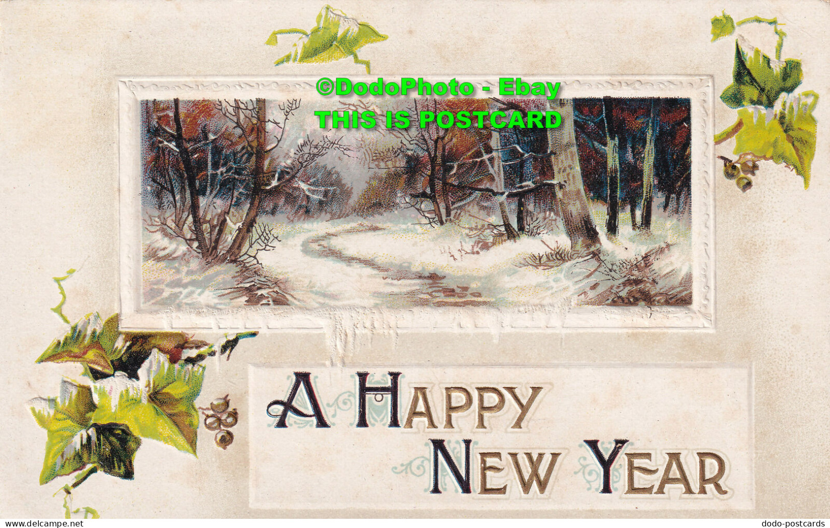 R375357 A Happy New Year. B. B. London Series No. N247 - Sonstige & Ohne Zuordnung