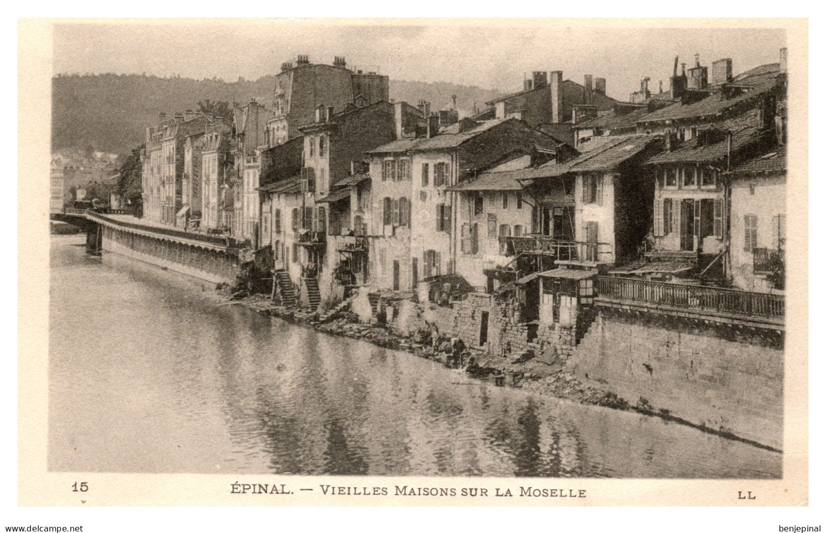 Epinal - Vieilles Maisons Sur La Moselle - Epinal