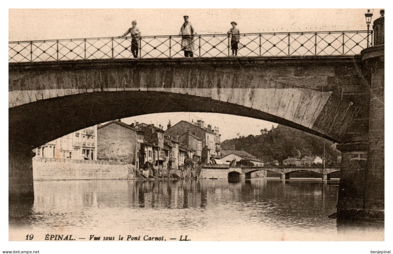 Epinal - Vue Sous Le Pont Carnot - Epinal