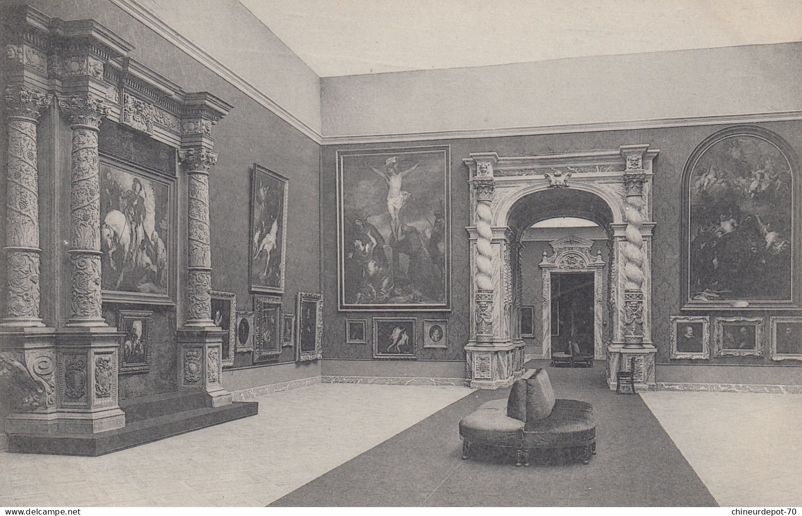 EXPOSITION D ART ANCIEN PALAIS DU CINQUANTENAIRE BRUXELLES 1910 - Expositions Universelles