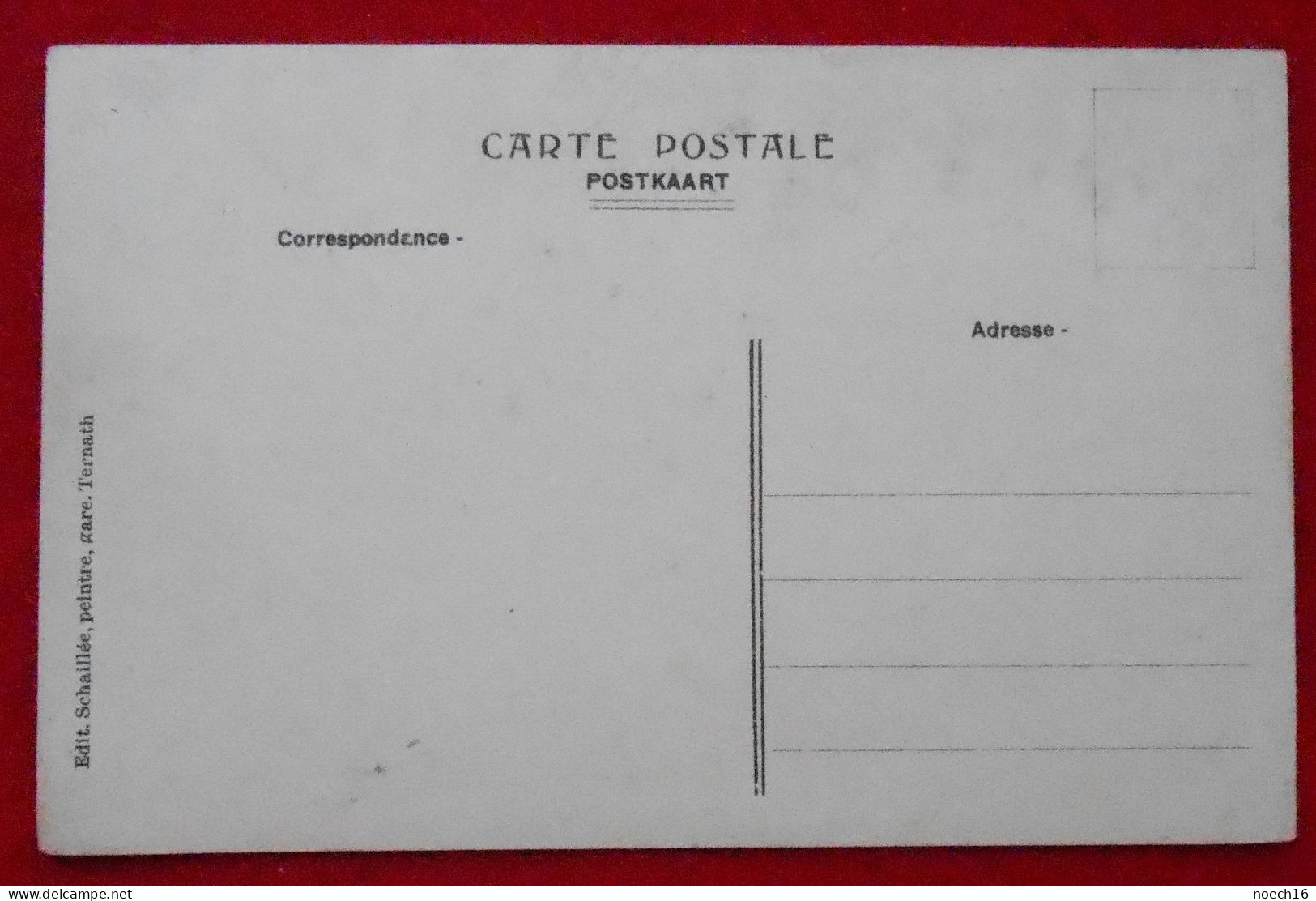 CPA Borgt-Lombeek, Roosdaal. Overblijfsel Van Den Verbranden Molen " Het Stampkot " - Roosdaal