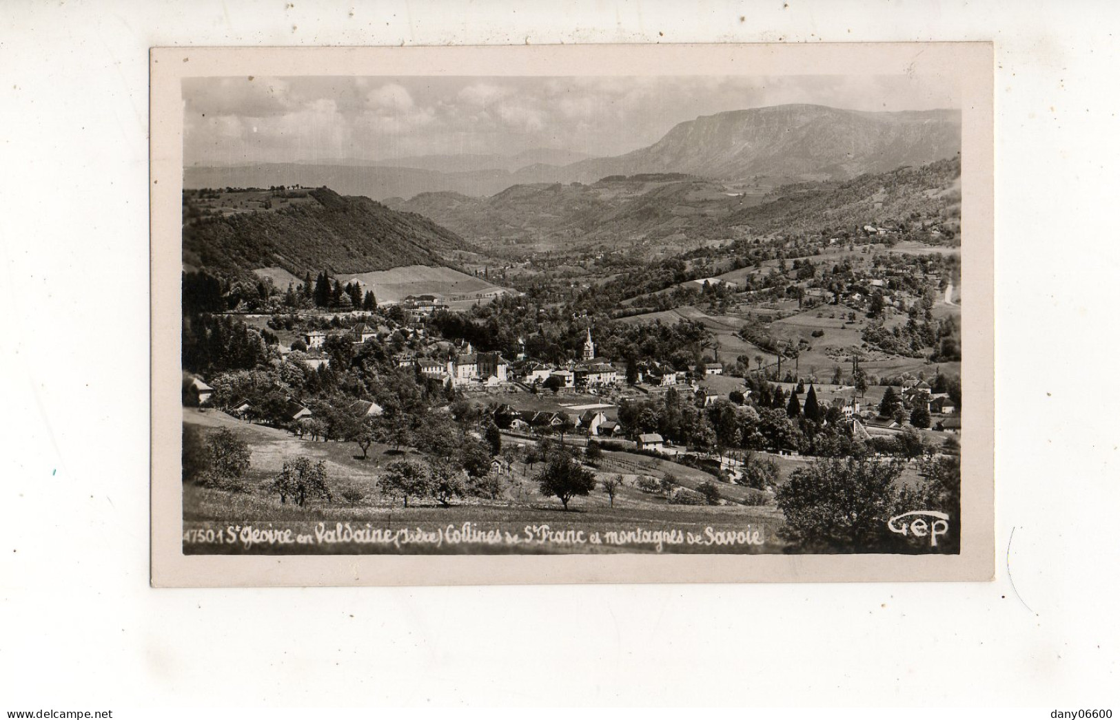 ST GEOIRE EN VALDAINE  (carte Photo) - Saint-Geoire-en-Valdaine