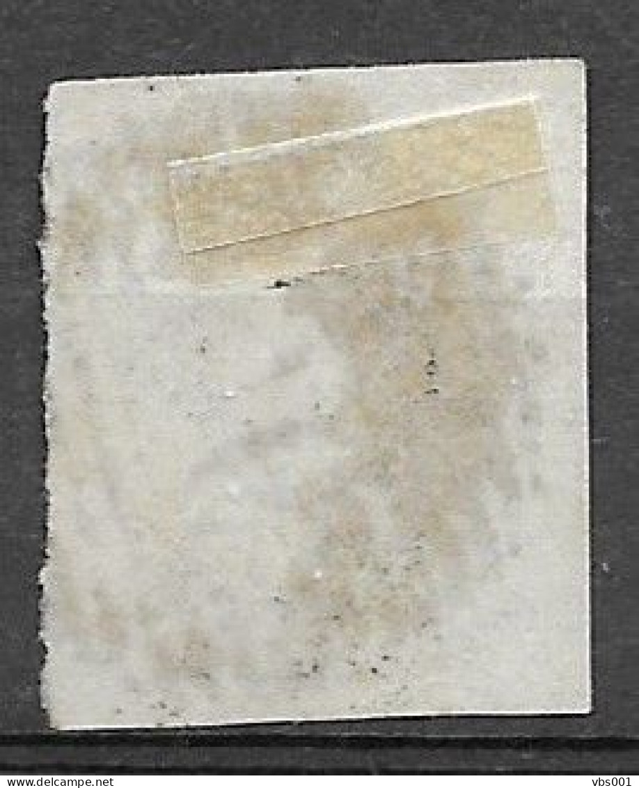 OBP10 Met 4 Randen (soms Nipt) En Met Balkstempel P96 Philippeville (zie Scans) - 1858-1862 Médaillons (9/12)