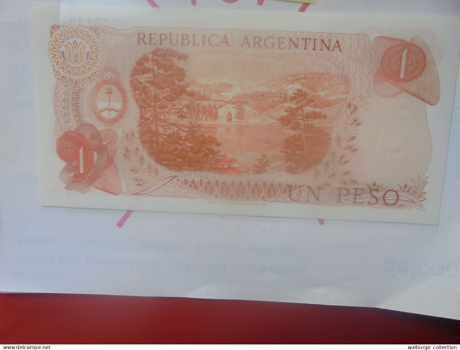 ARGENTINE 1 PESO 1970-73 Neuf (B.33) - Argentinien