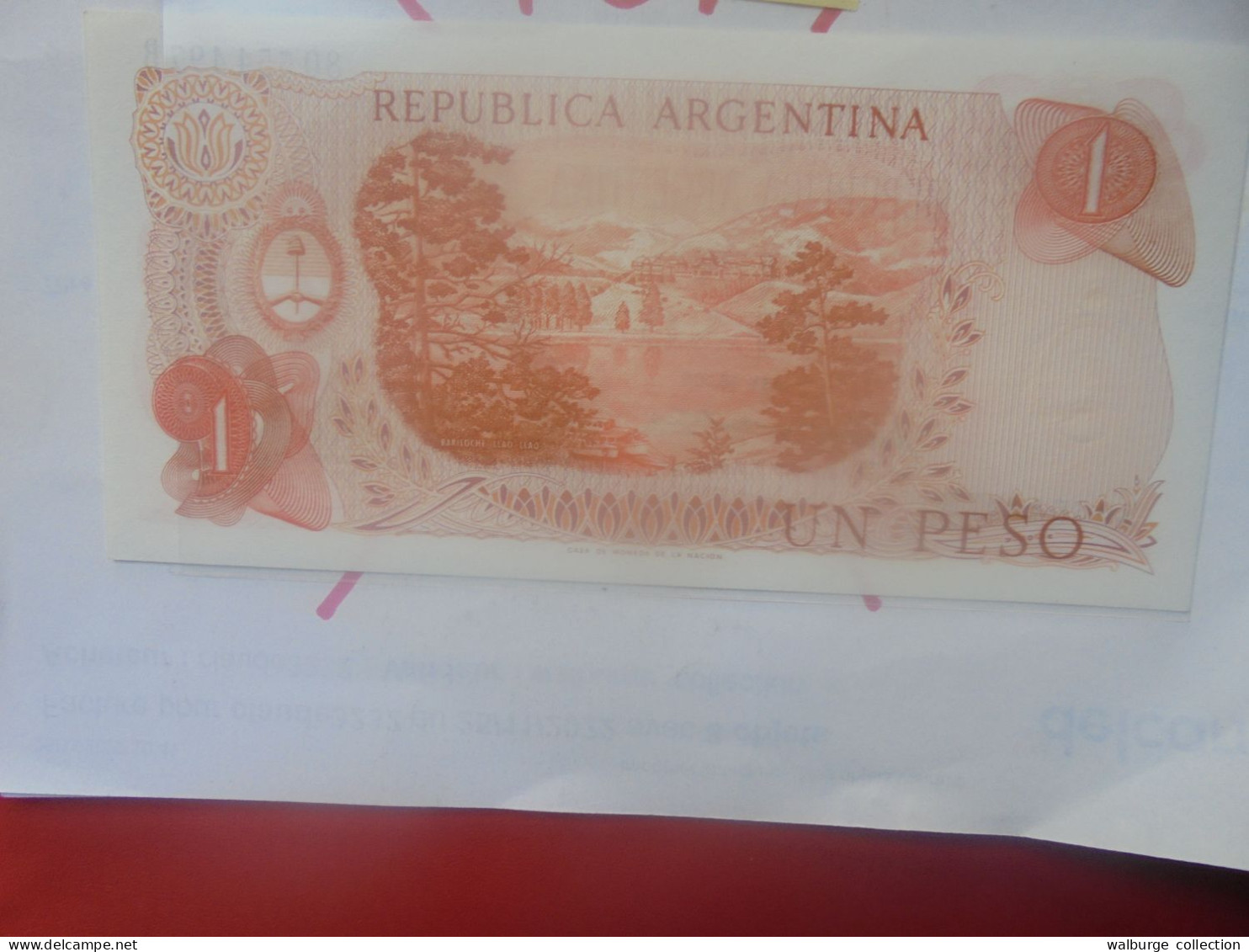 ARGENTINE 1 PESO 1970-73 Neuf (B.33) - Argentine