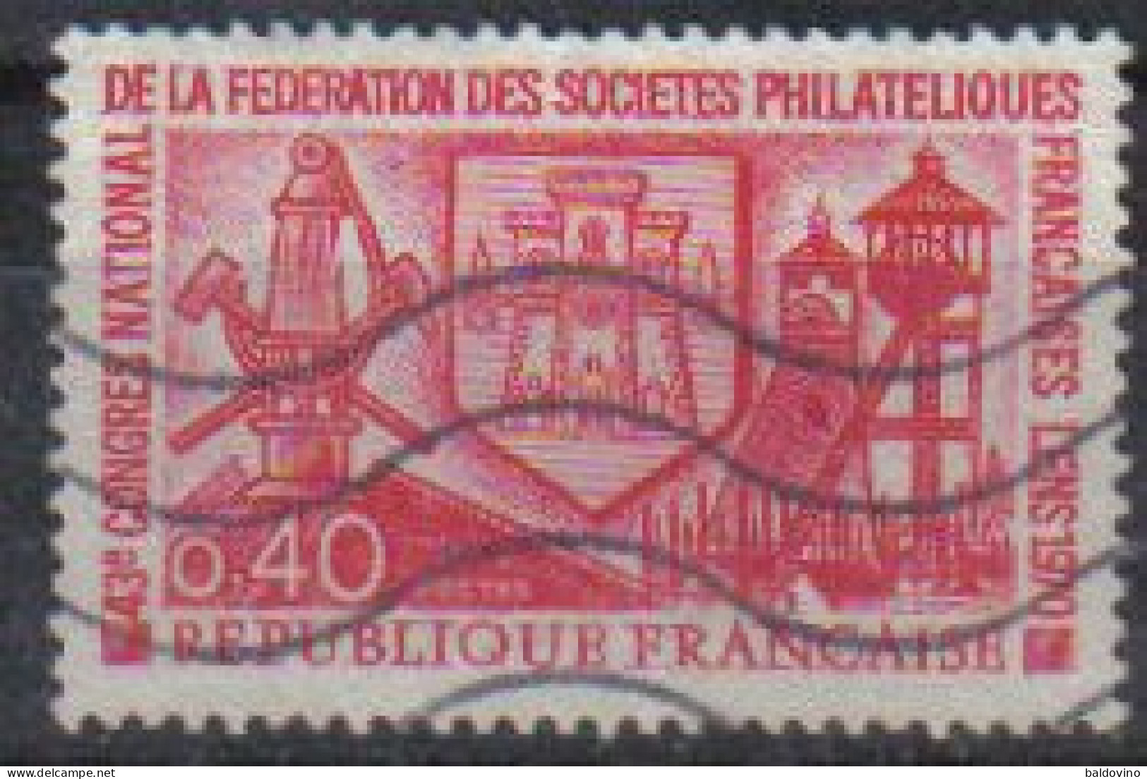 Francia 1970/77 N°1642-1681-1720-1739-1810-1871-1873-1922 - Oblitérés
