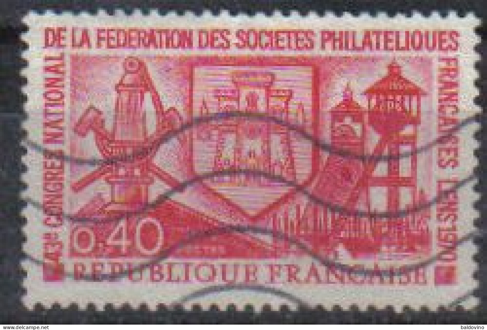 Francia 1970/77 N°1642-1681-1720-1739-1810-1871-1873-1922 - Gebraucht