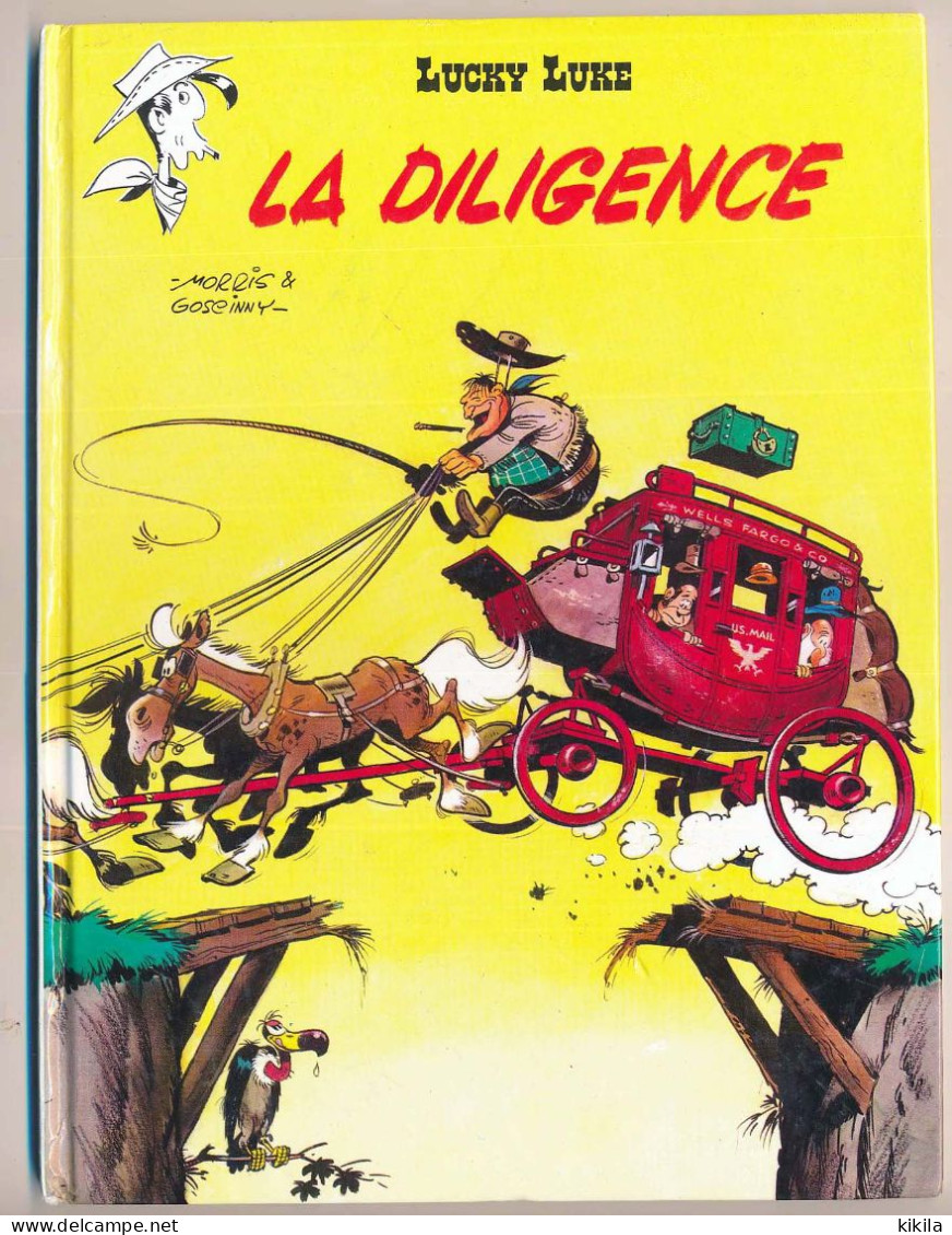 Album LUCKY LUKE De Morris & Goscinny  LA DILIGENCE - Autres & Non Classés