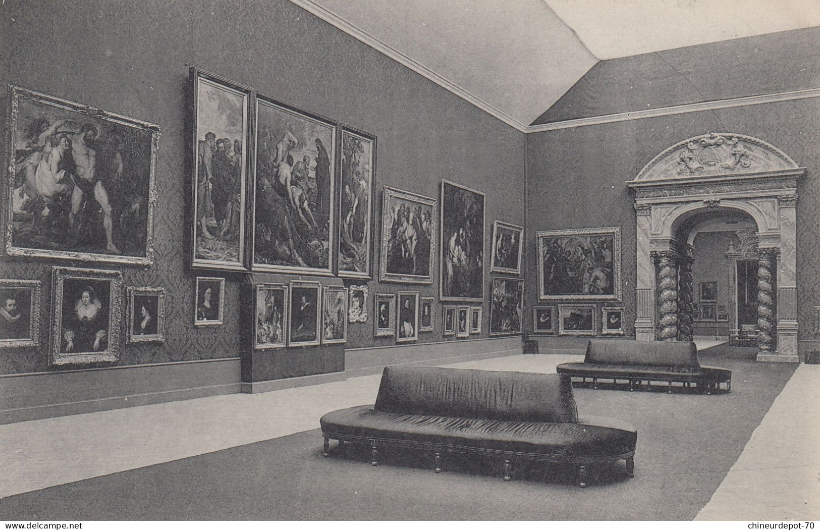 EXPOSITION D ART ANCIEN PALAIS DU CINQUANTENAIRE BRUXELLES 1910 - Expositions Universelles