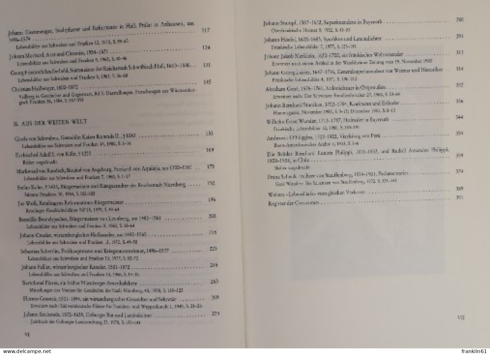 Bauer, Bürger, Edelmann  (Bd. 2). Lebensläufe. - Altri & Non Classificati