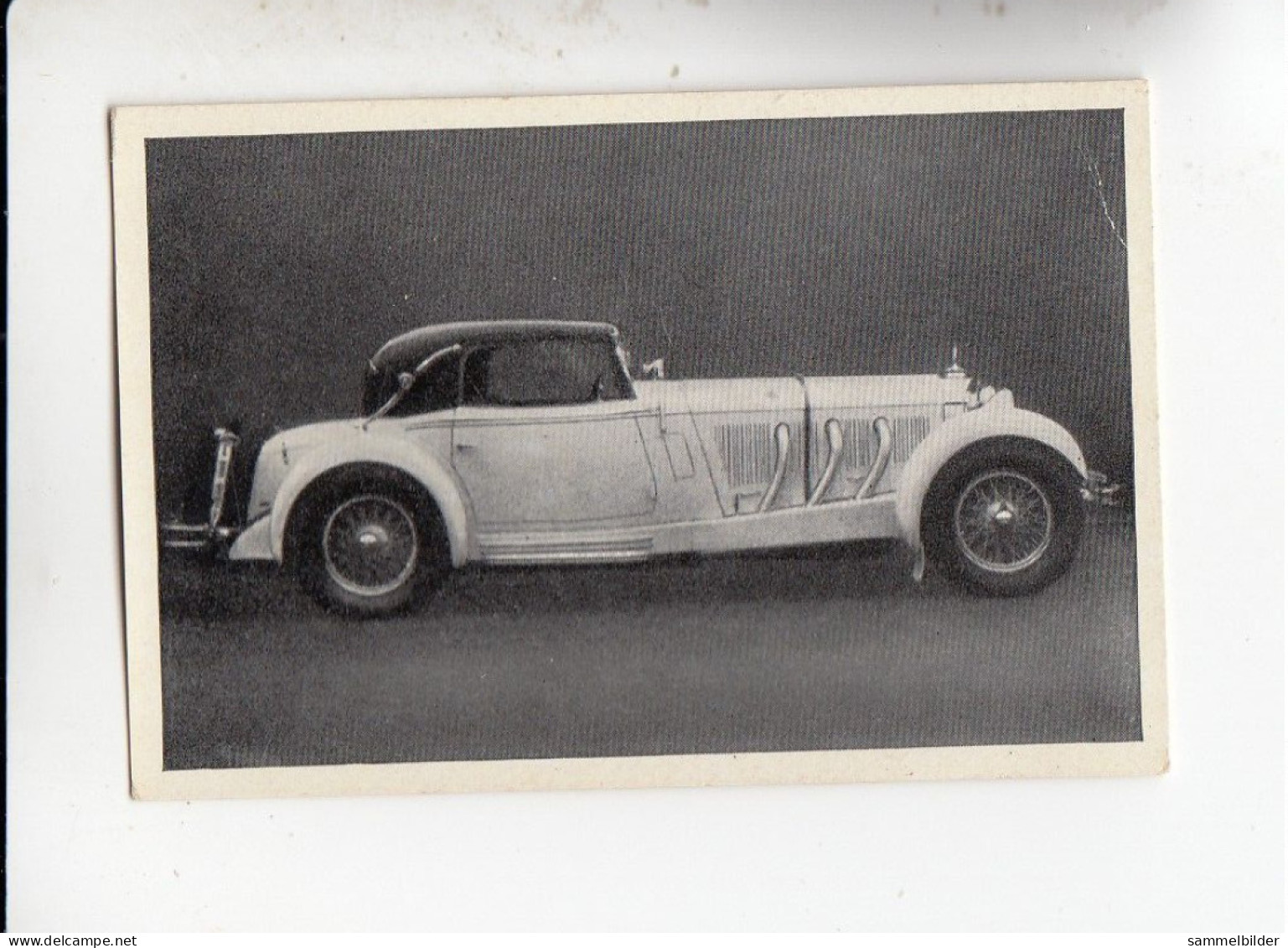 Mit Trumpf Durch Alle Welt Entwicklung Des Automobils  Mercedes Benz SSK   A Serie 14 #5 Von 1933 - Sigarette (marche)