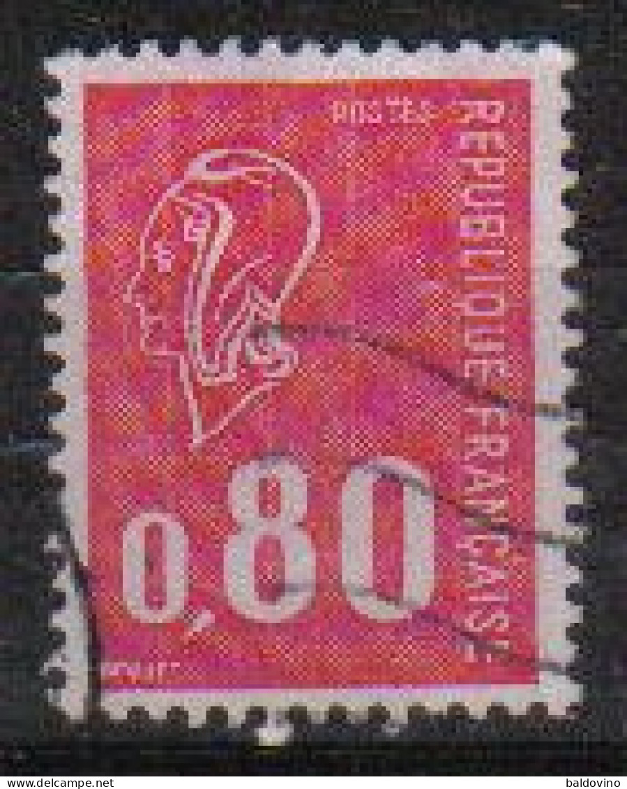 France N° 1664-1814-1816-1891-1892 (7 Pcs.) - 1971-1976 Marianne Of Béquet