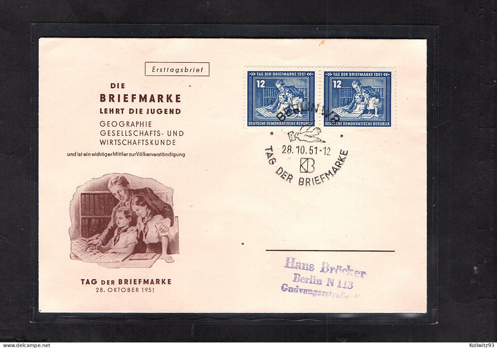 DDR FDC Mi.-Nr. 295 - Altri & Non Classificati