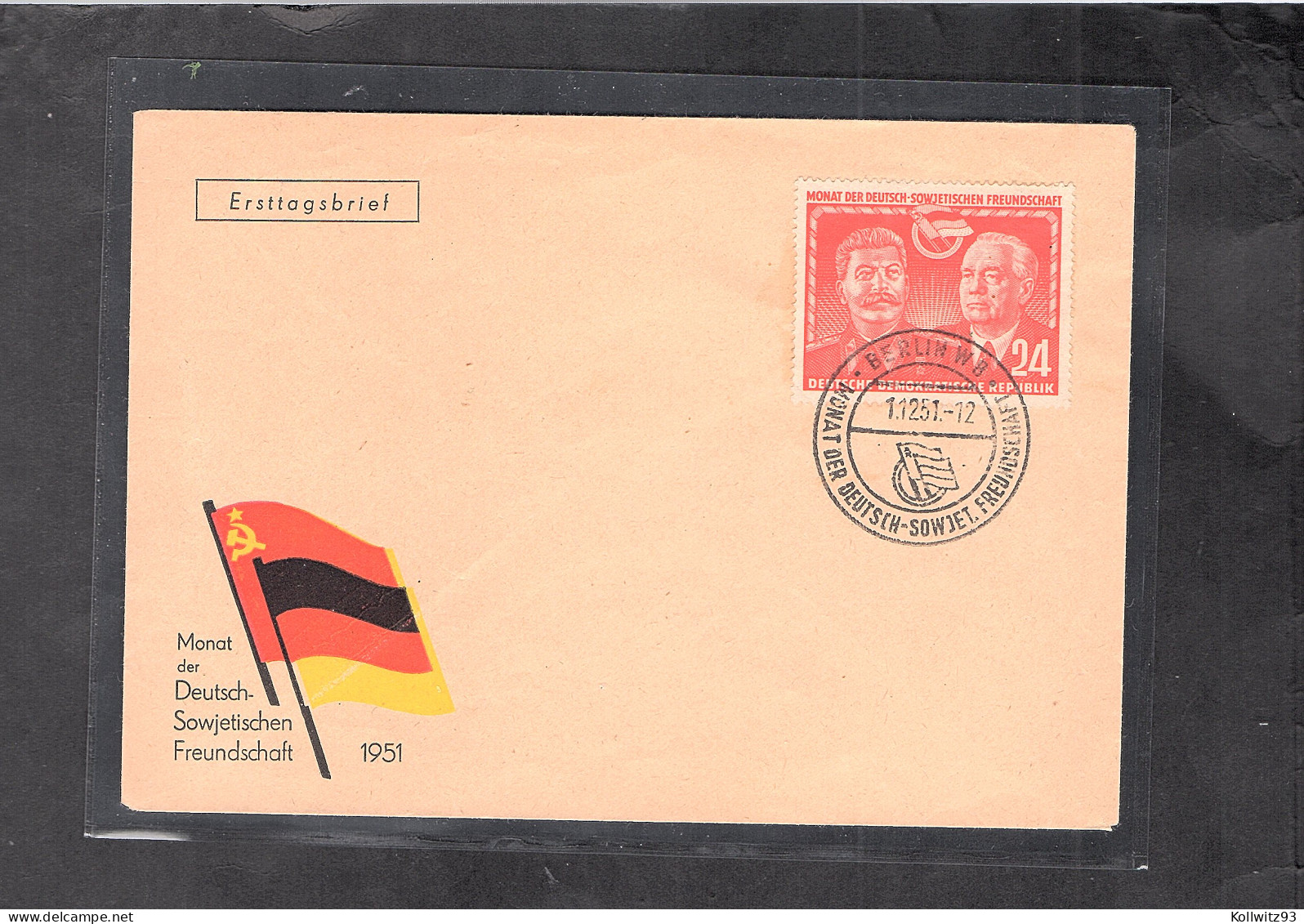 DDR. FDC. Mi.-Nr. 297 - Otros & Sin Clasificación