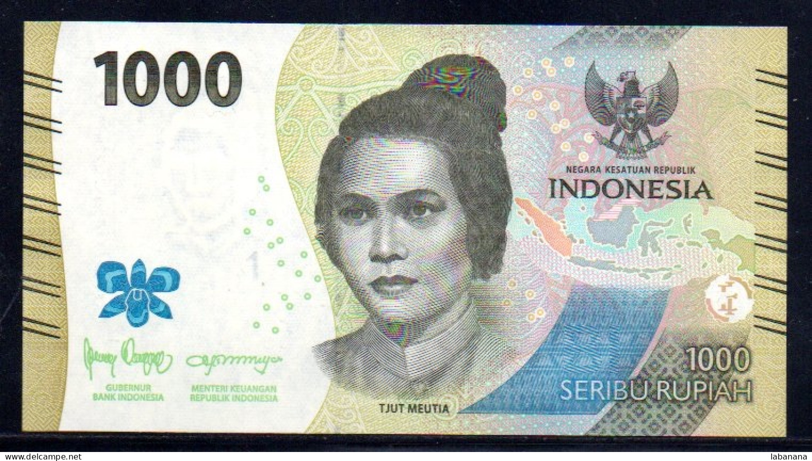 688-Indonésie 1000 Rupiah 2022 DAM524 Neuf/unc - Indonesië