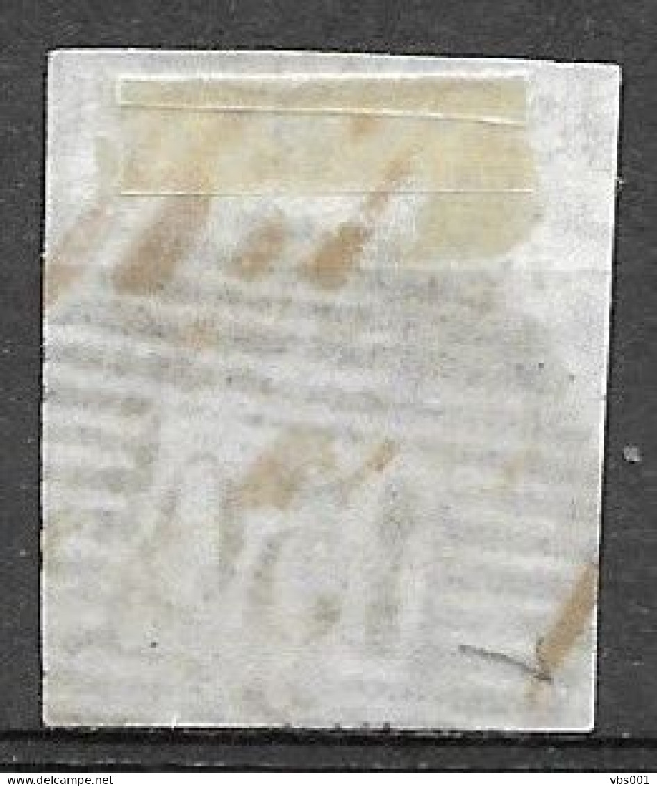 OBP10 Met 4 Randen (soms Nipt) En Met Balkstempel P150 Ruysbroeck (zie Scans) - 1858-1862 Médaillons (9/12)