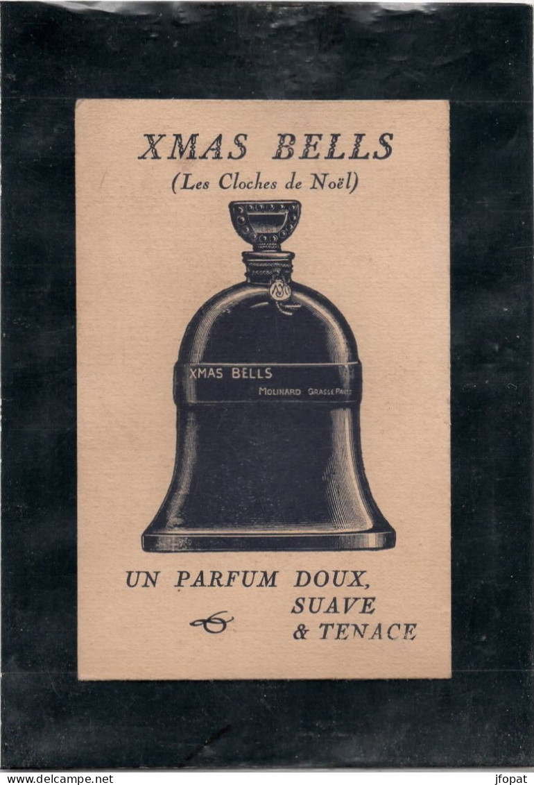 PUBLICITÉ - Parfum "Xmas Belles" De Molinard (voir Description) - Werbepostkarten