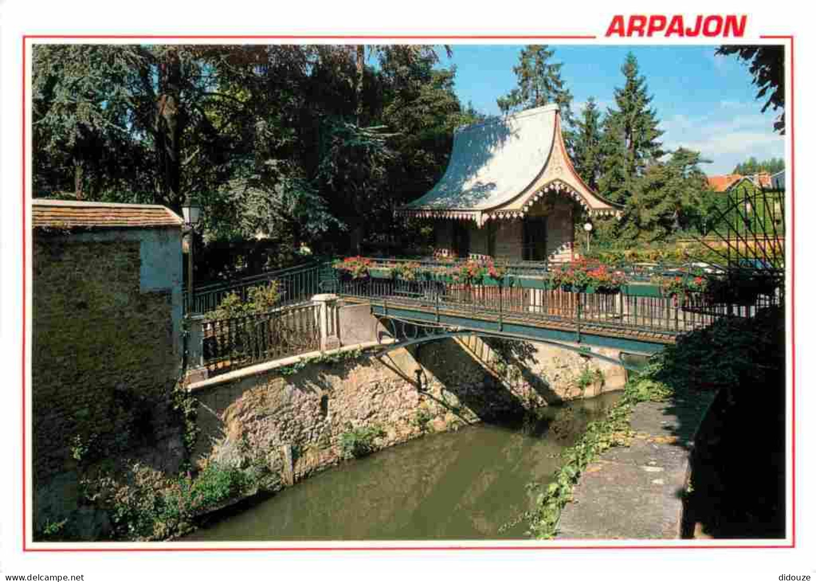 91 - Arpajon - L'Orge Et Les Jardins De L'Hôtel De Ville - CPM - Voir Scans Recto-Verso - Arpajon