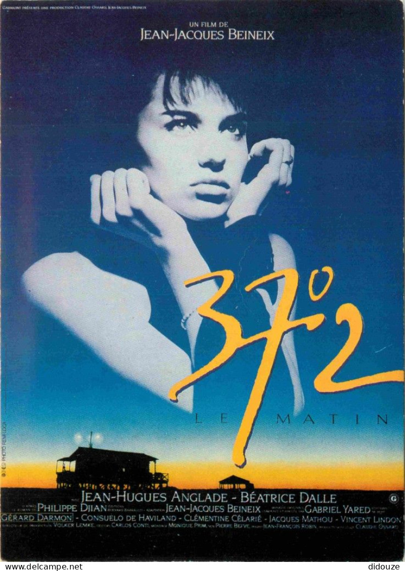 Cinema - Affiche De Film - 37°2 Le Matin - Béatrice Dalle - CPM - Carte Neuve - Voir Scans Recto-Verso - Posters On Cards