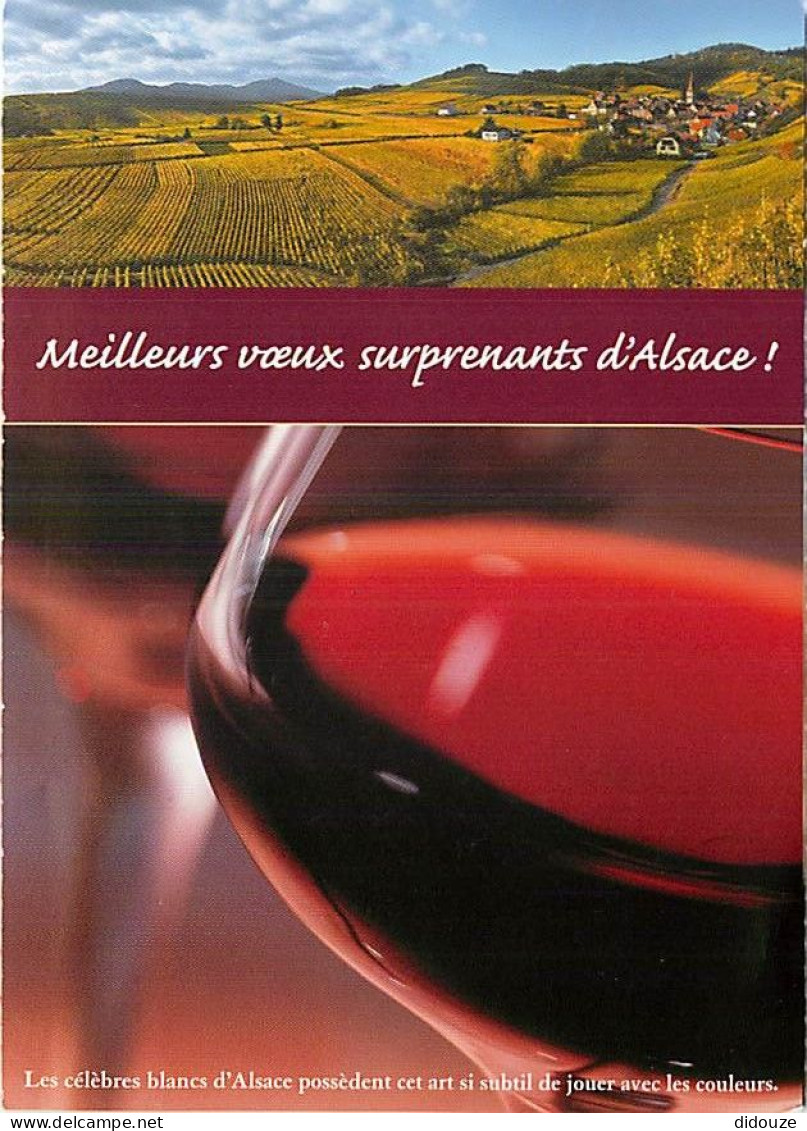 Vignes - Alsace - Multivues - Vin - CPM - Voir Scans Recto-Verso - Wijnbouw