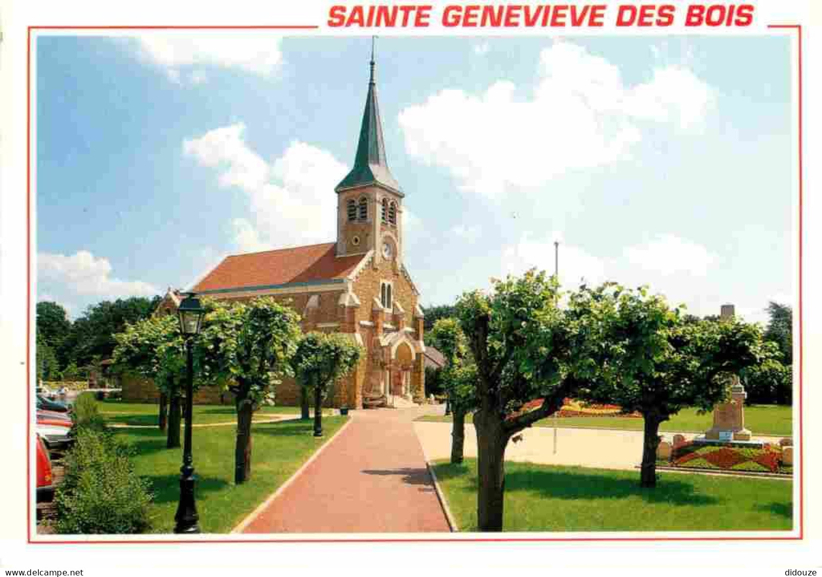 91 - Sainte Geneviève Des Bois - Eglise Ste-Geneviève - CPM - Voir Scans Recto-Verso - Sainte Genevieve Des Bois