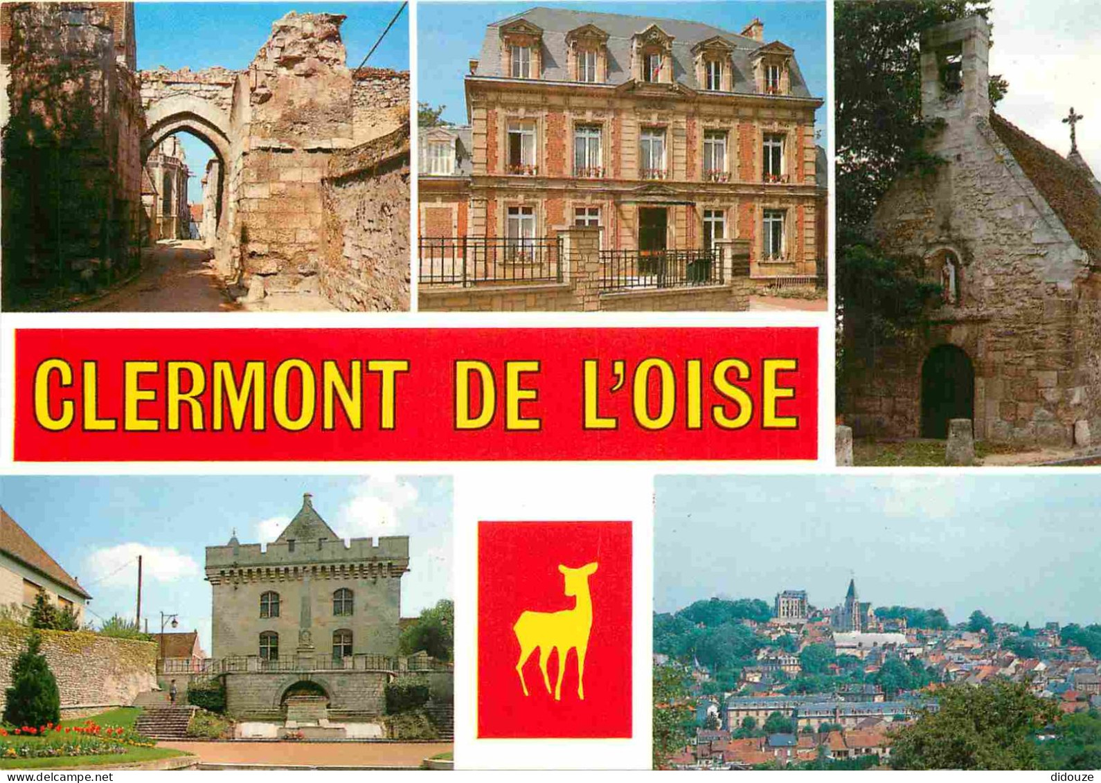 60 - Clermont De L'Oise - Multivues - Blasons - CPM - Carte Neuve - Voir Scans Recto-Verso - Clermont