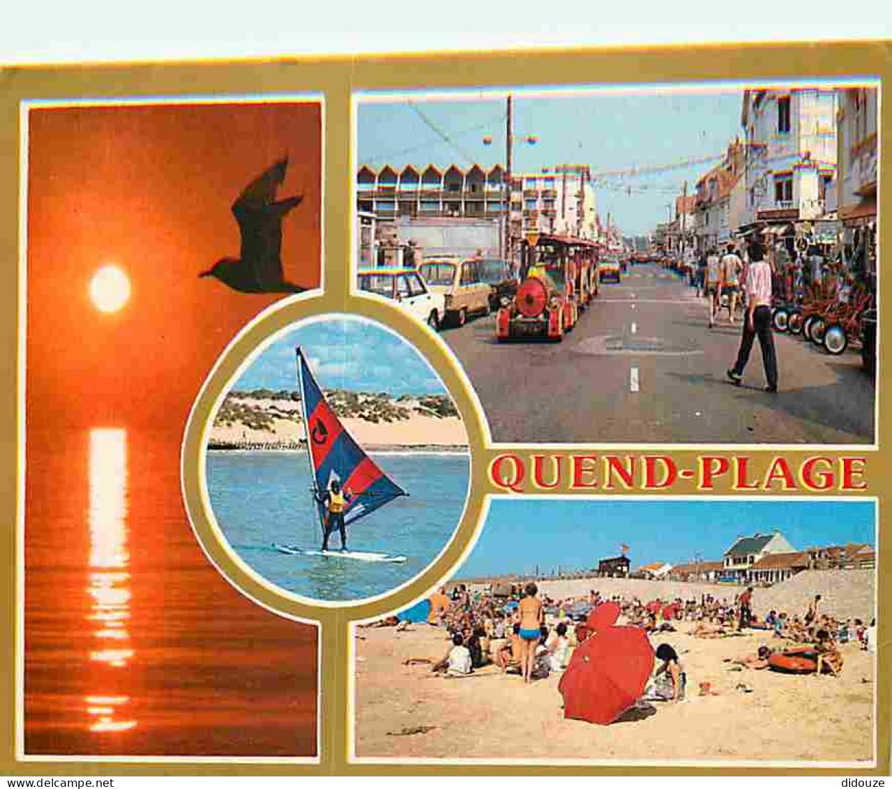 80 - Quend Plage Les Pins - Multivues - Plage - Petit Train - Automobiles - CPM - Voir Scans Recto-Verso - Quend