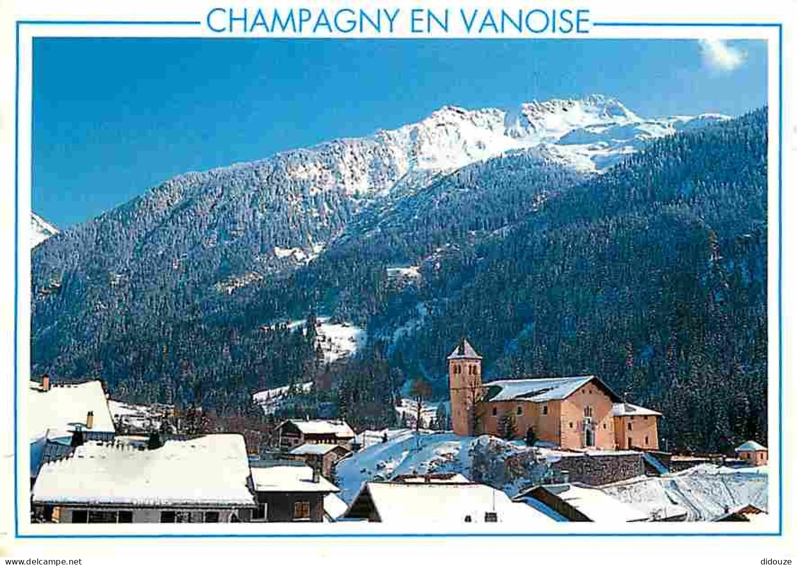 73 - Champagny En Vanoise - Eglise De Villard Dessous - CPM - Voir Scans Recto-Verso - Andere & Zonder Classificatie