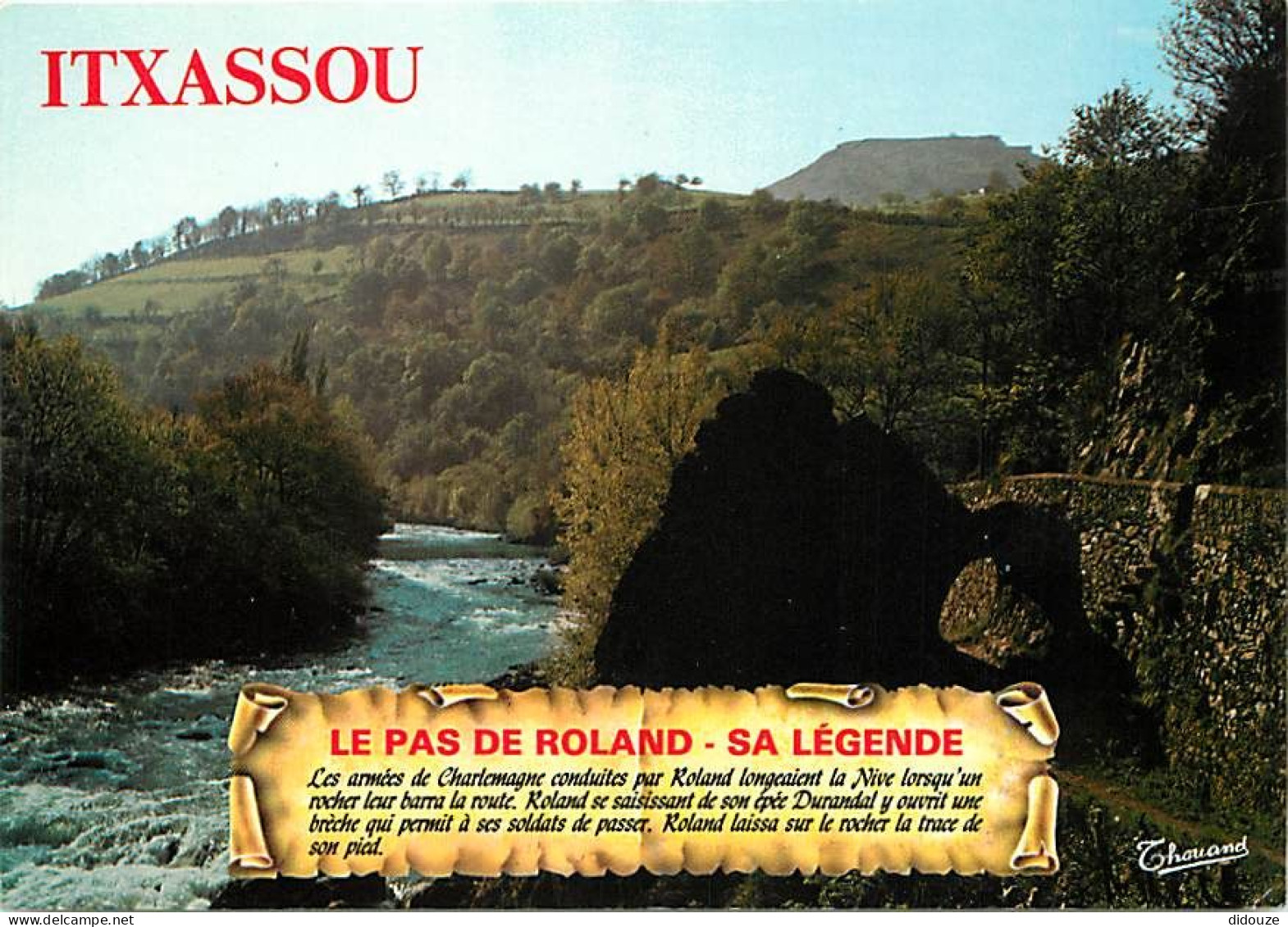 64 - Itxassou - Dans La Vallée De La Nive - Le Pas De Roland - Carte Neuve - CPM - Voir Scans Recto-Verso - Itxassou