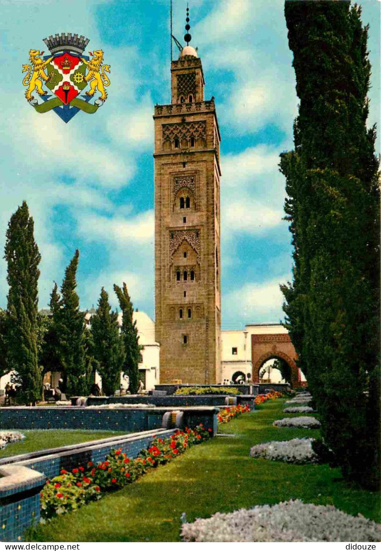 Maroc - Casablanca - Place Des Habous - Armoiries De Casablanca - Blasons - CPM - Carte Neuve - Voir Scans Recto-Verso - Casablanca