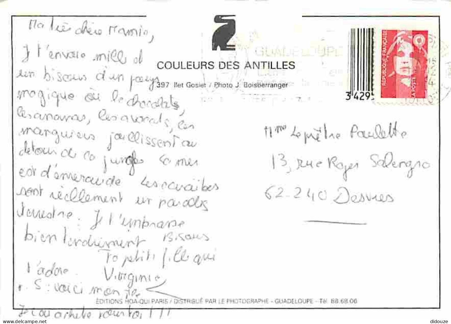 Antilles - Couleur Des Antilles - Illet Gosiet - CPM - Voir Scans Recto-Verso - Otros & Sin Clasificación