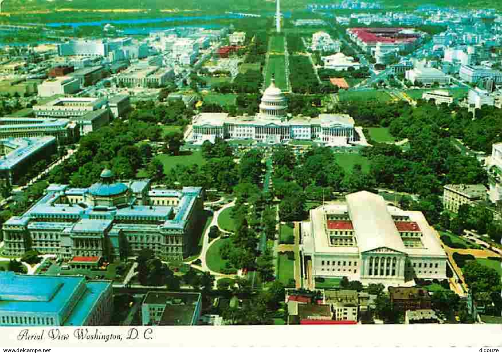 Etats Unis - Washington - Aerial View - Carte Neuve - CPM - Voir Scans Recto-Verso - Washington DC