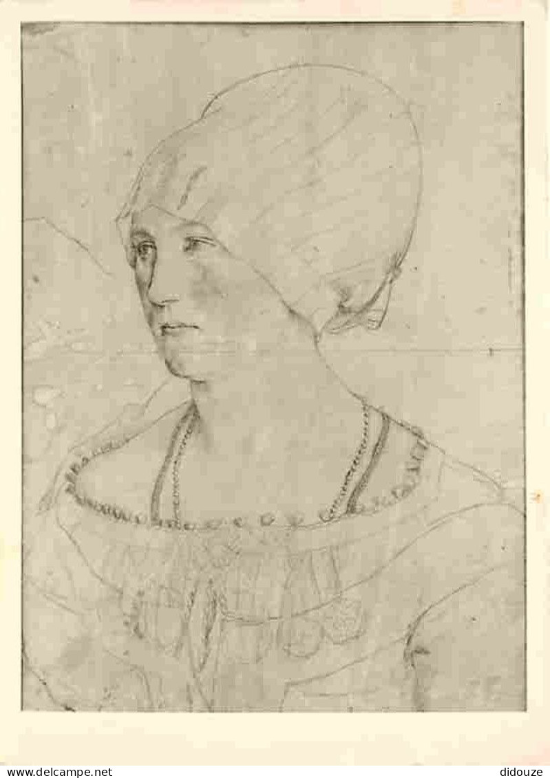 Art - Peinture - Hans Holbein - Dorothea Kannengiesser - CPM - Voir Scans Recto-Verso - Malerei & Gemälde