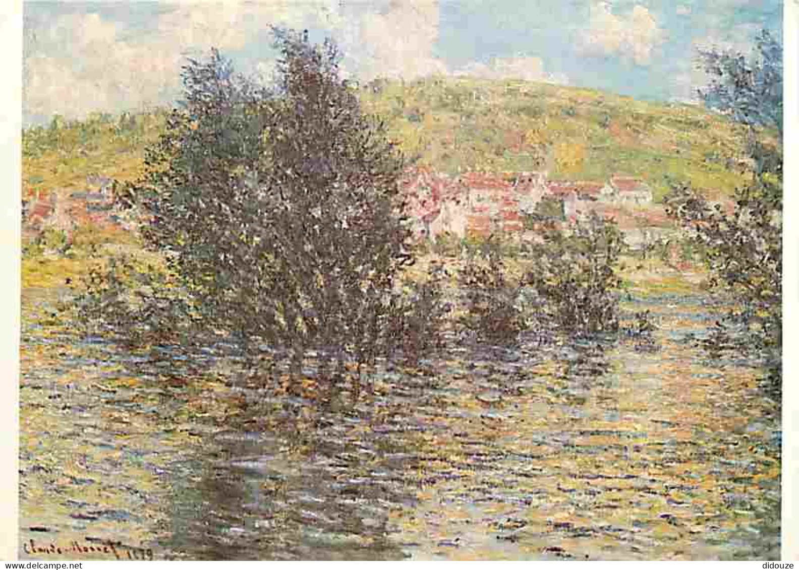 Art - Peinture - Claude Monet - La Seine à Vétheuil - Effet De Soleil Après La Pluie - CPM - Voir Scans Recto-Verso - Malerei & Gemälde