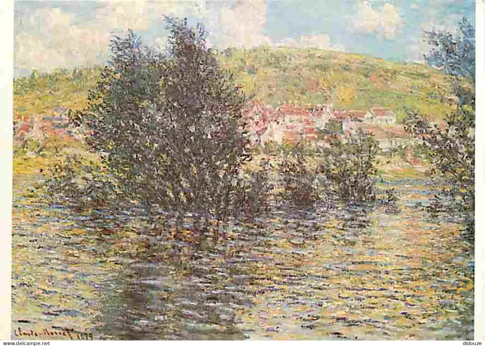 Art - Peinture - Claude Monet - La Seine à Vétheuil - Effet De Soleil Après La Pluie - CPM - Voir Scans Recto-Verso - Paintings