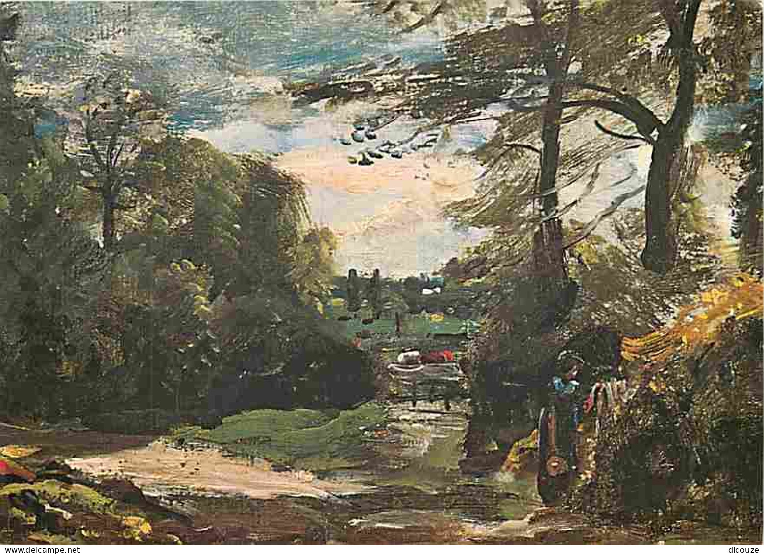 Art - Peinture - John Constable - A Country Lane - Detail - CPM - Voir Scans Recto-Verso - Malerei & Gemälde