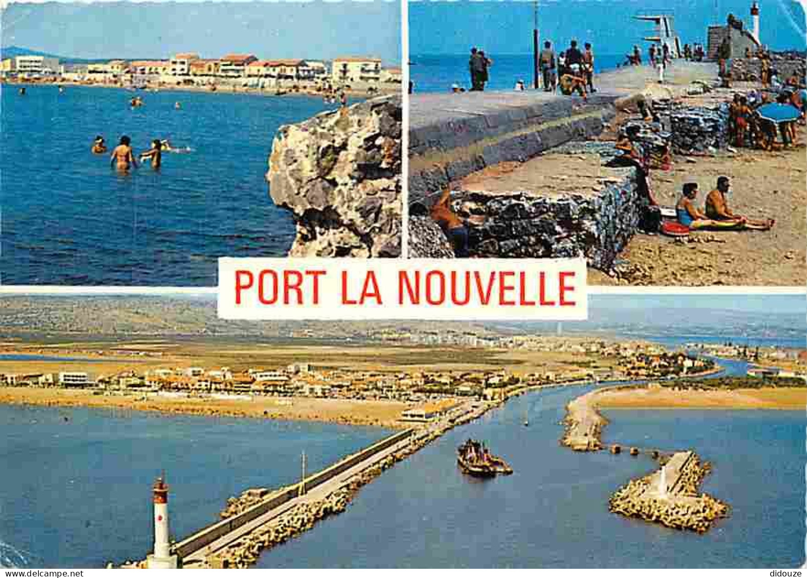 11 - Port La Nouvelle - Multivues - Scènes De Plage - La Jetée - CPM - Voir Scans Recto-Verso - Port La Nouvelle