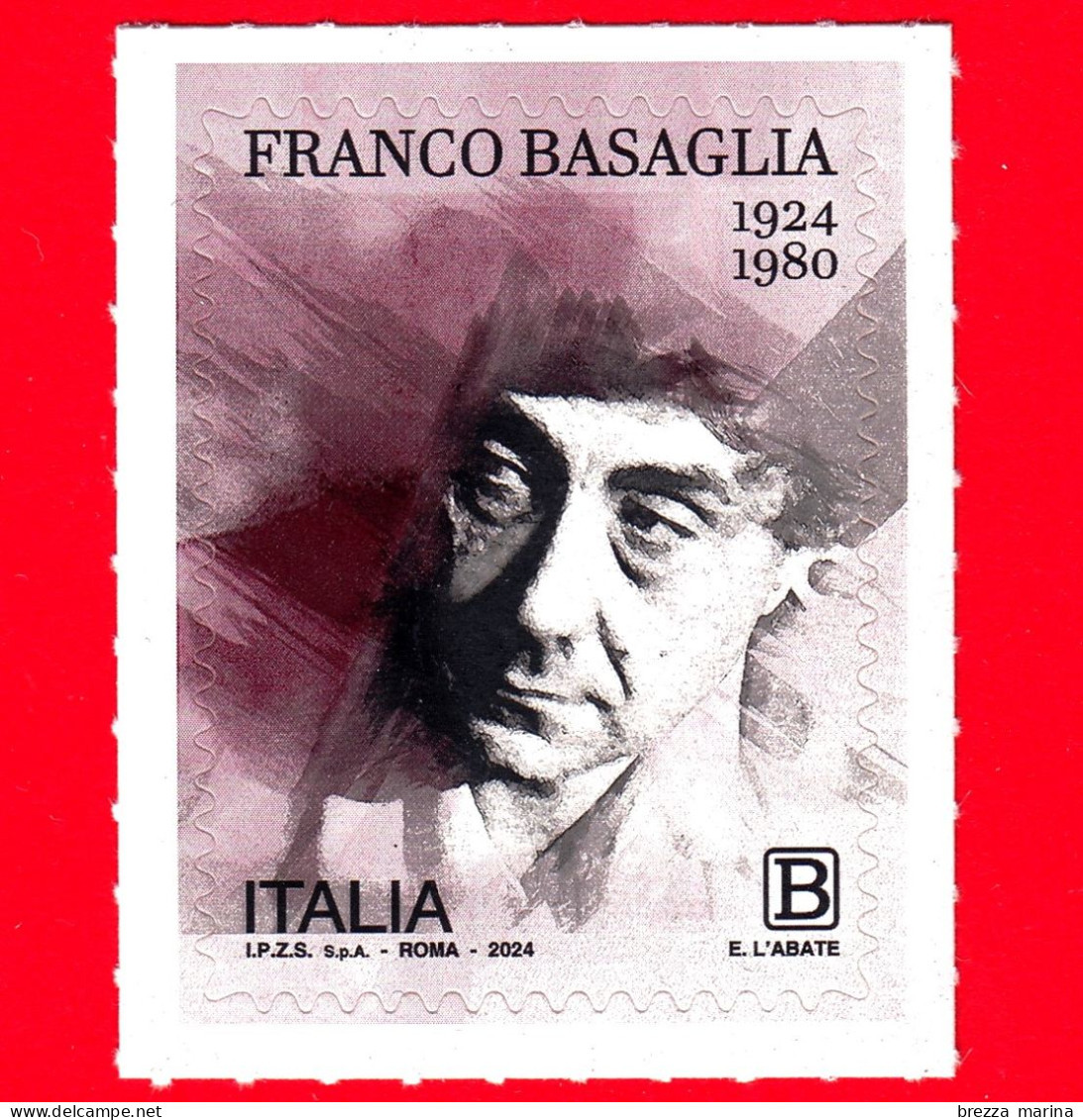 Nuovo - MNH - ITALIA - 2024 - 100 Anni Della Nascita Di Franco Basaglia, Psichiatra - B - 2021-...: Neufs