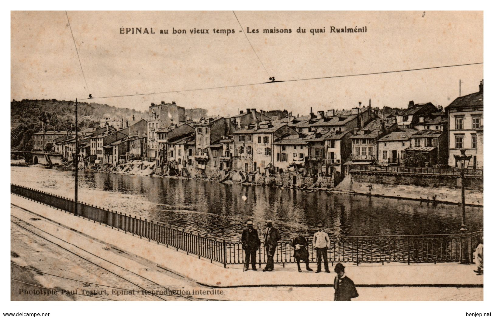 Epinal Au Bon Vieux Temps - Les Maisons Du Quai Rualménil - Epinal