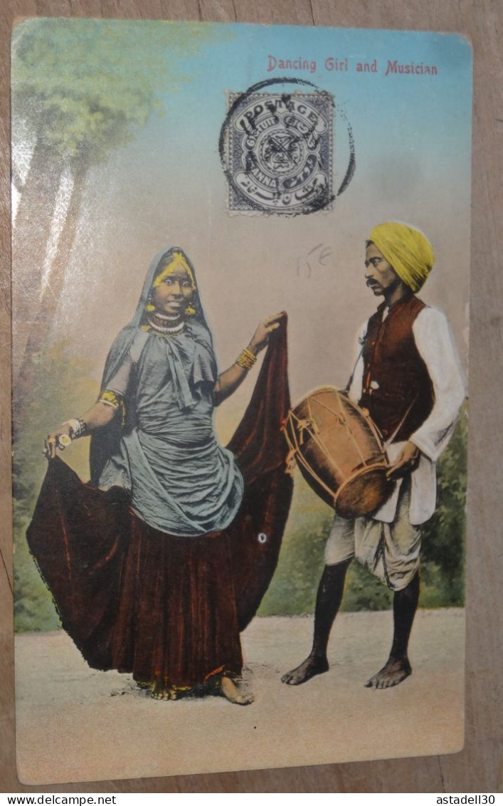 INDE : Dancing Girl And Musician  ................ BE-17743 - Inde