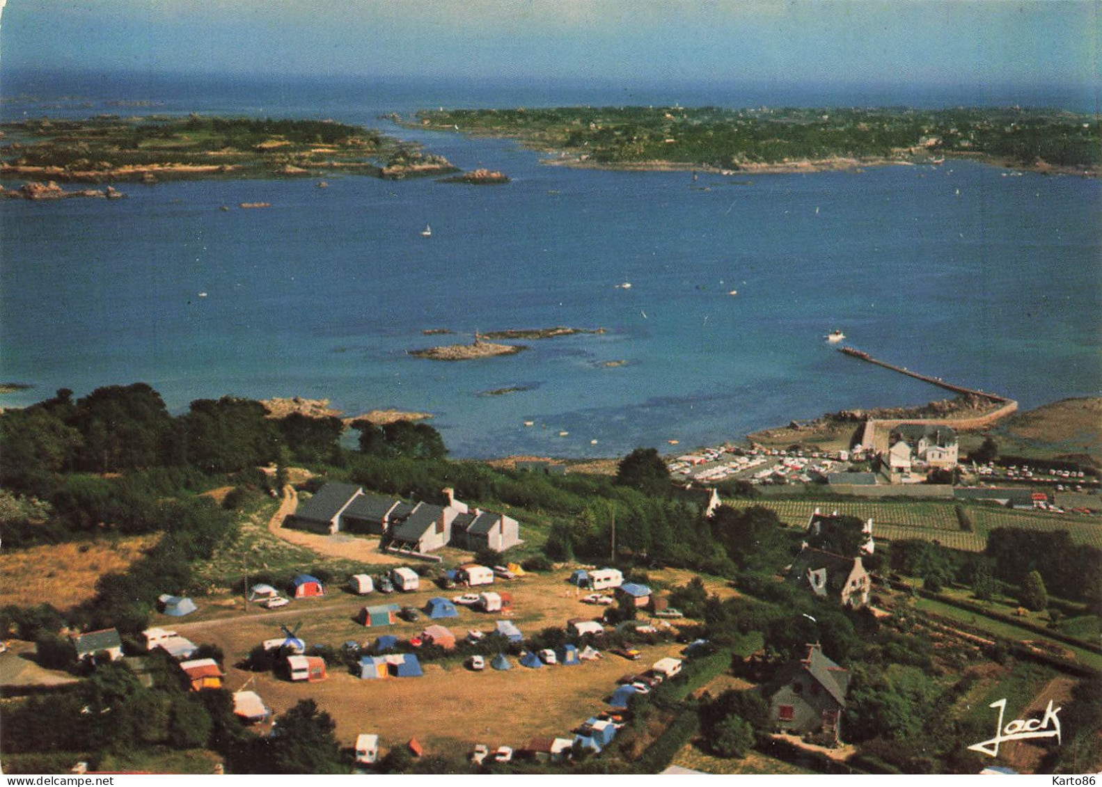 Ploubazlanec * Le Pointe De L'arcouest , Le Camping Du Rohou , QUINTIN Propriétaire - Ploubazlanec