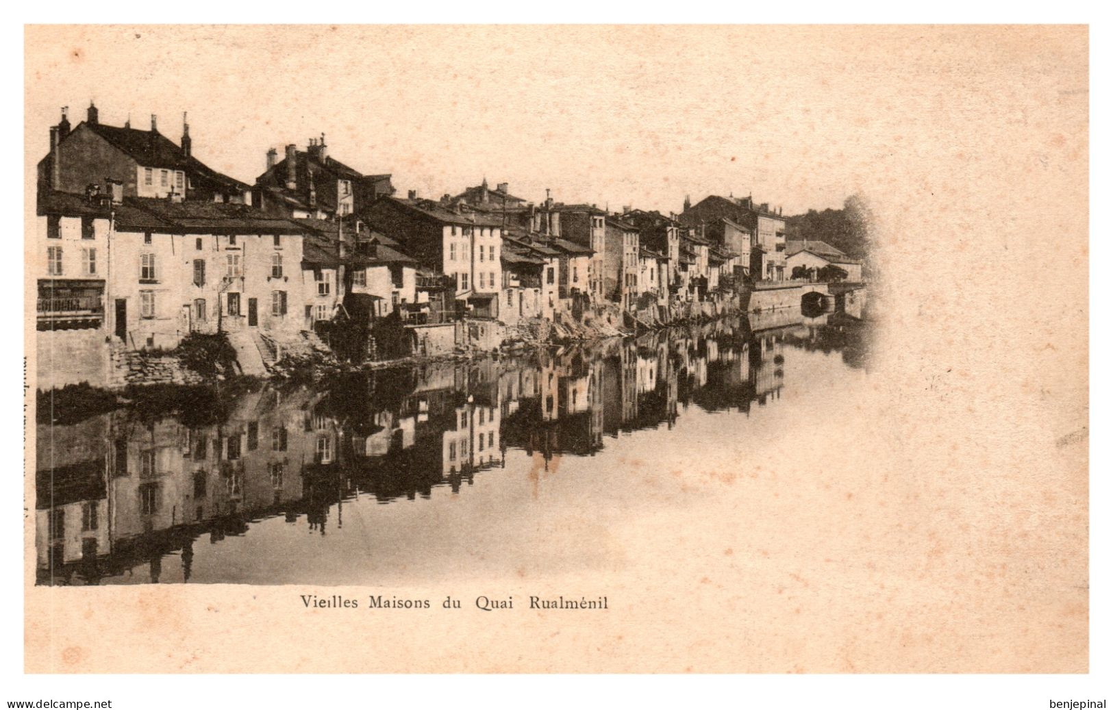 Epinal - Vieilles Maisons Du Quai Rualménil - Epinal