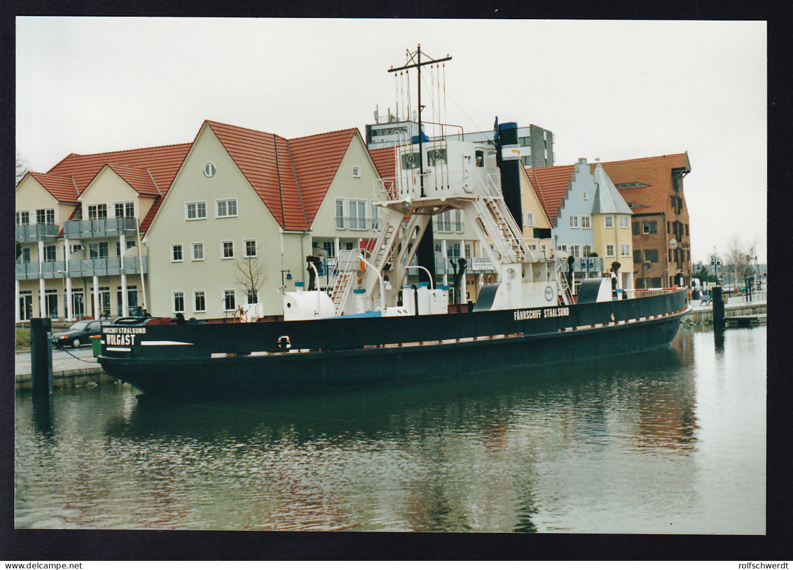 Foto Fährschiff "Stralsund" In Wolgast - Paquebots