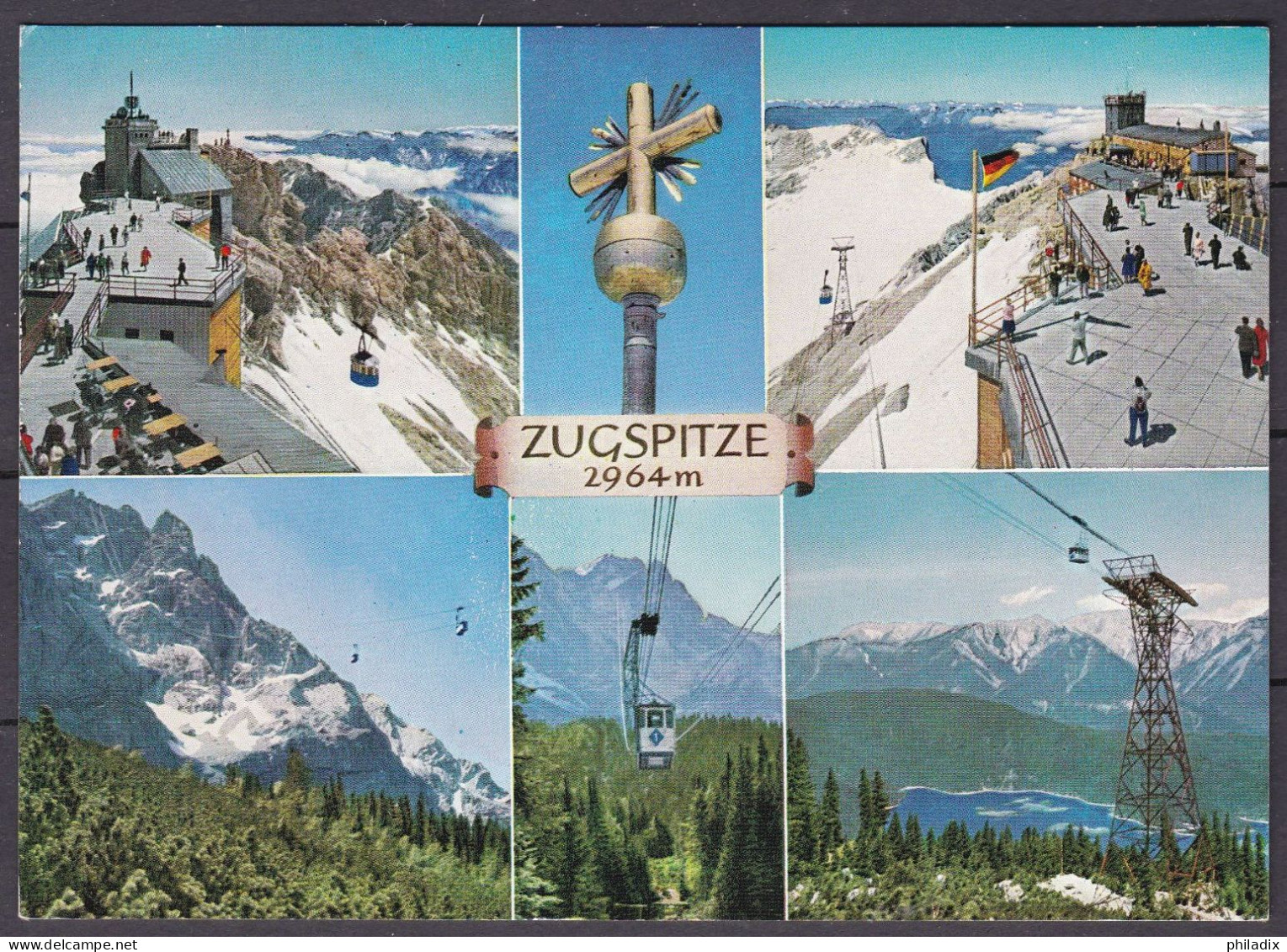 Deutschland Bayern Zugspitze Mehrbildkarte (N-894) - Zugspitze