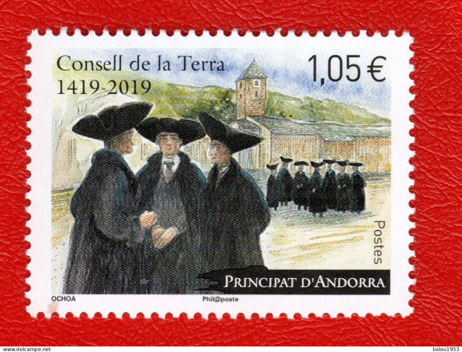 Andorre. 2019. N° 827. Neuf. Vendu à La Facial. - Unused Stamps