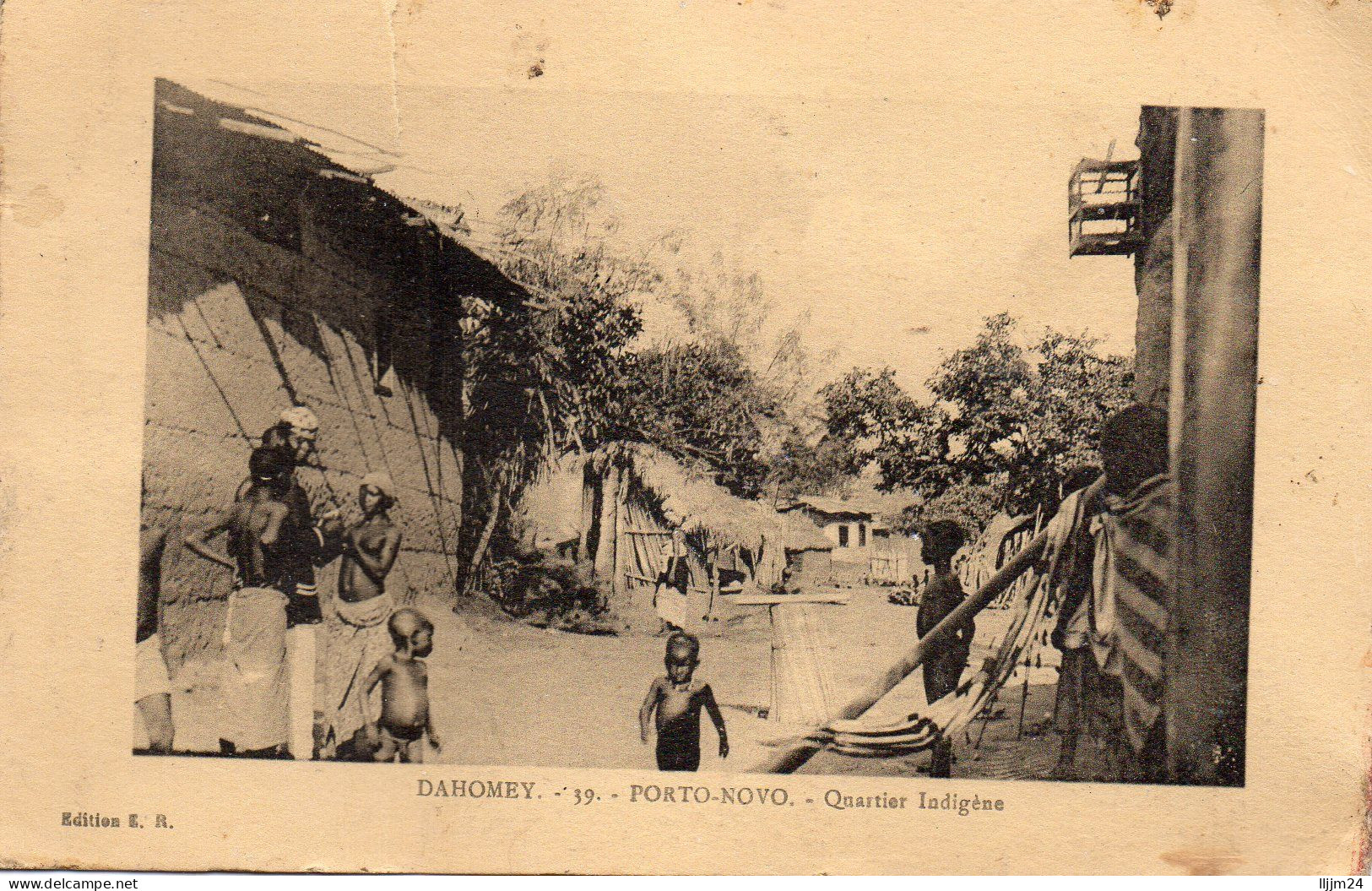 - PORTO-NOVO - Quartier Indigène - (C69) - Benin