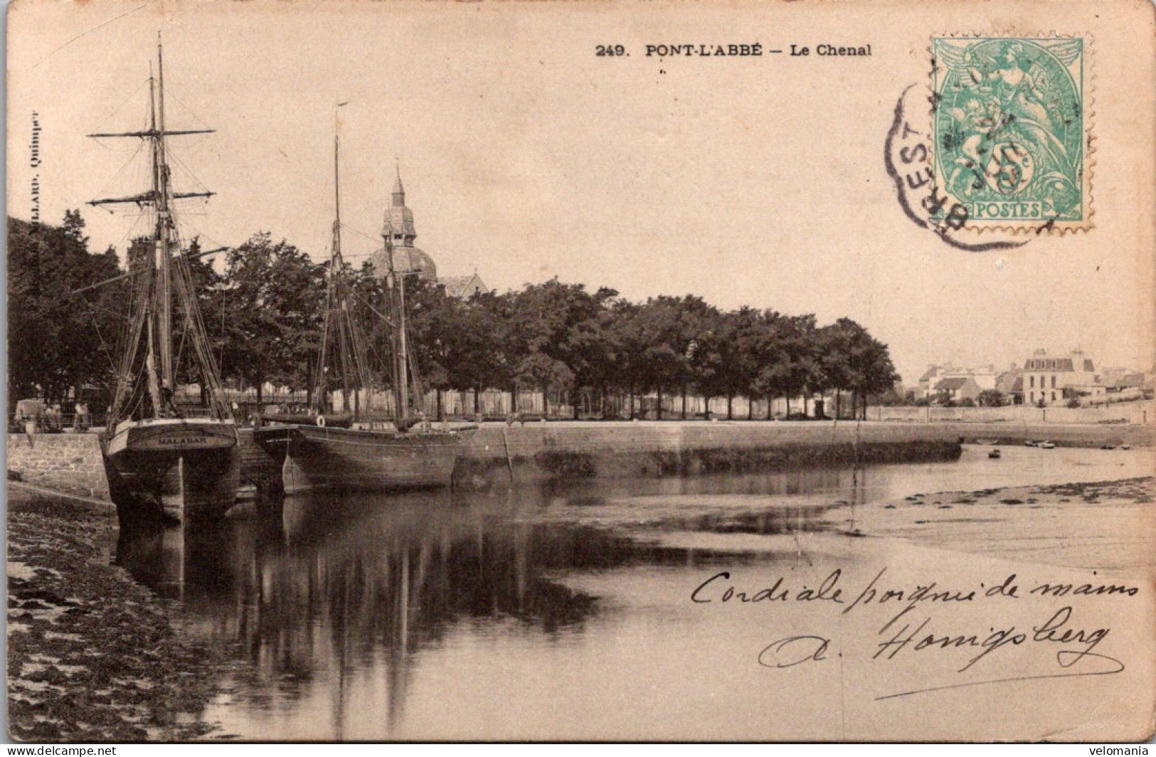 20401 Cpa 29 Pont L'Abbé - Le Chenal - Pont L'Abbe