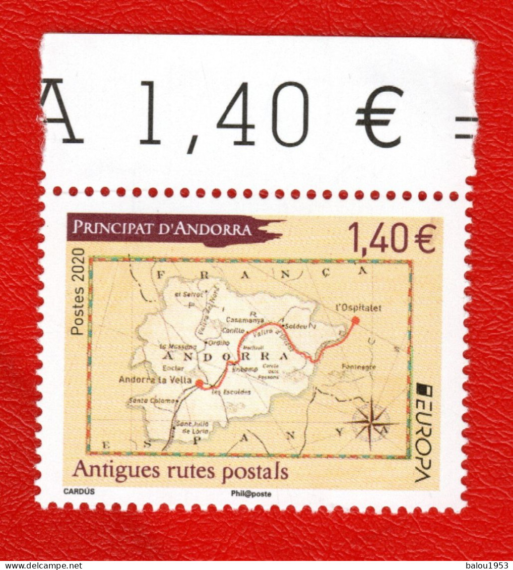 Andorre. 2020. N° 844. Europa. Neuf. Vendu à La Facial. - Unused Stamps