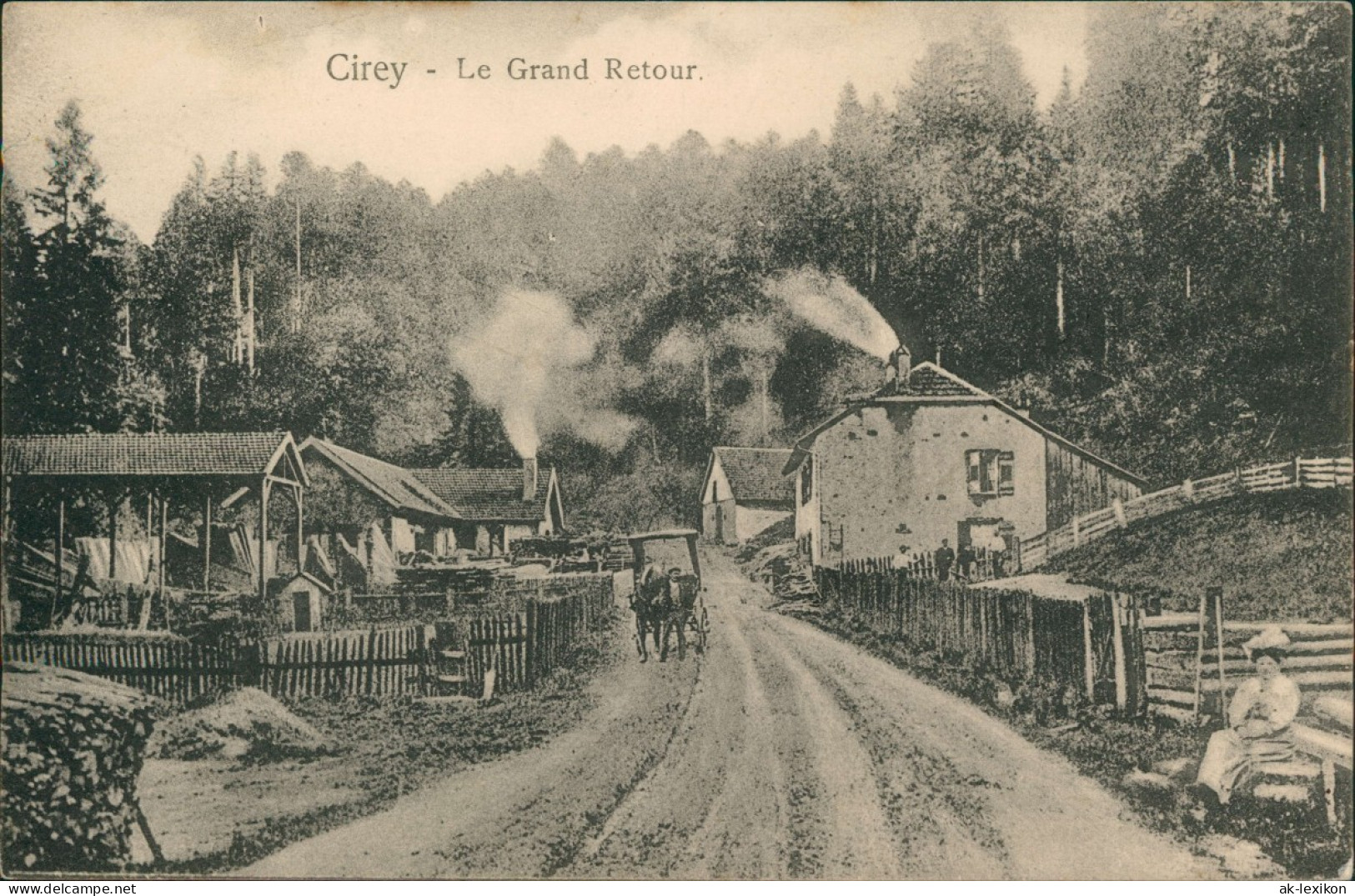 CPA Cirey-sur-Vezouze Le Grand Retour. 1917 - Cirey Sur Vezouze