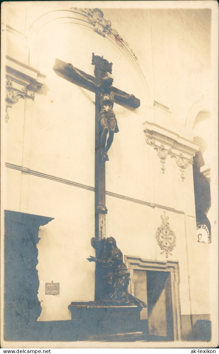 Ansichtskarte Regensburg Kirche, Jesuskreuz 1930 - Regensburg